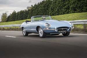 electric E-type Jag